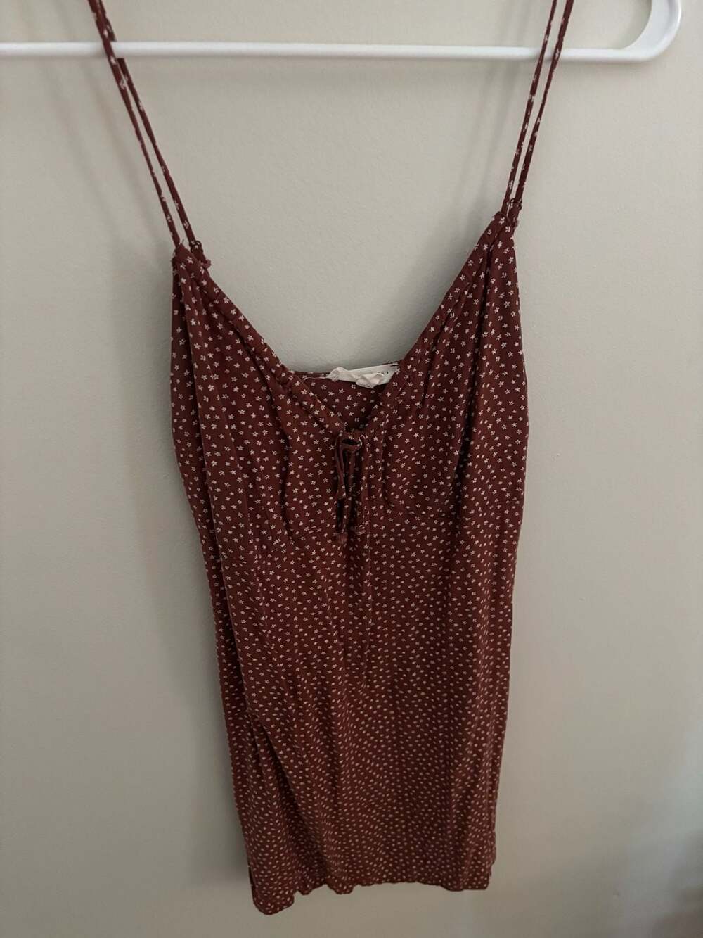 L.A Hearts Polka-Dot Woven Mini Dress